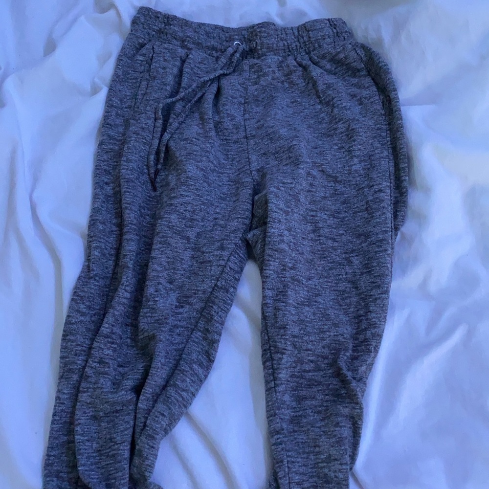 Gray joggers